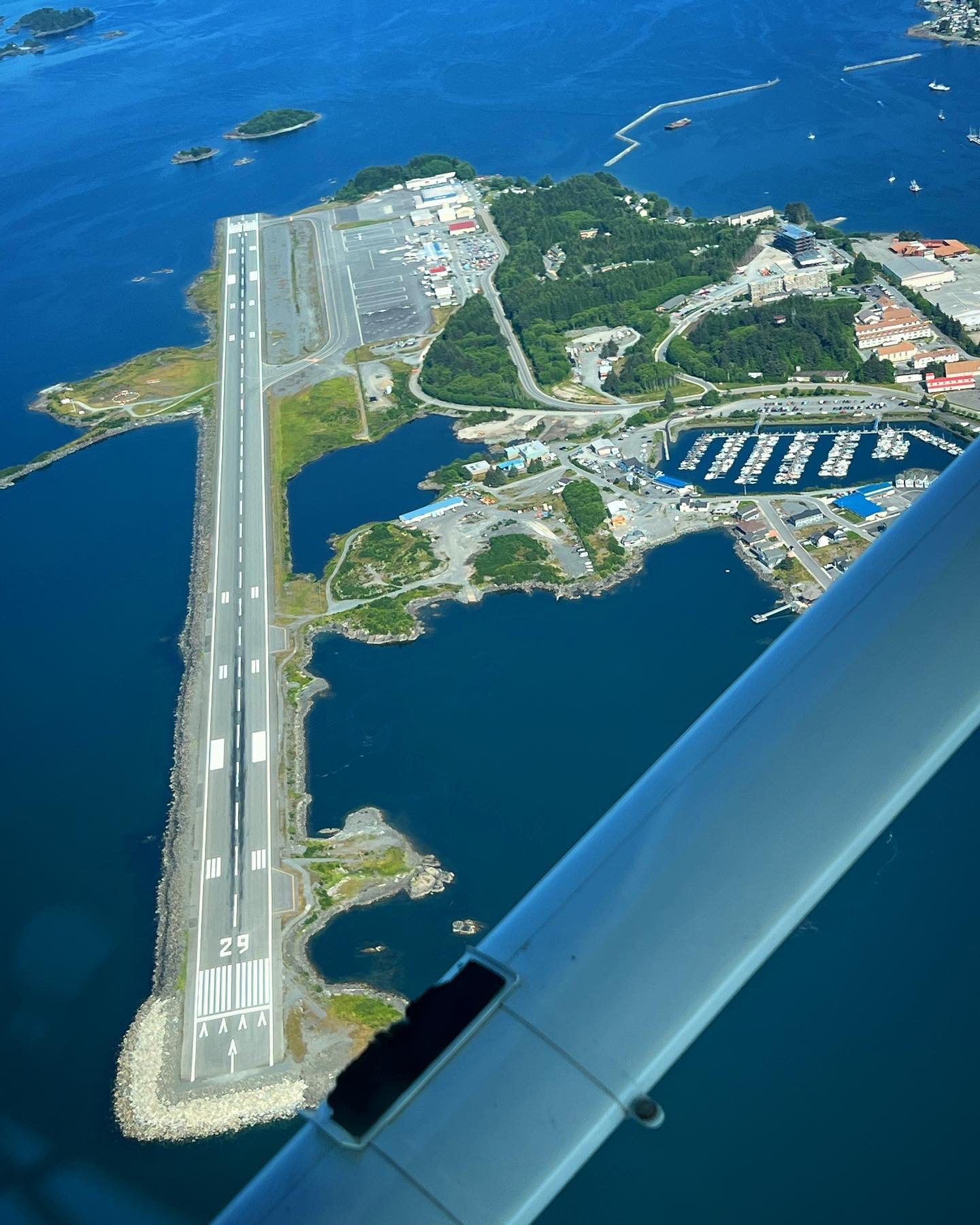 Sitka Rocky Gutierrez Airport runway
